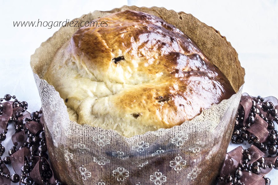Panettone de chocolate