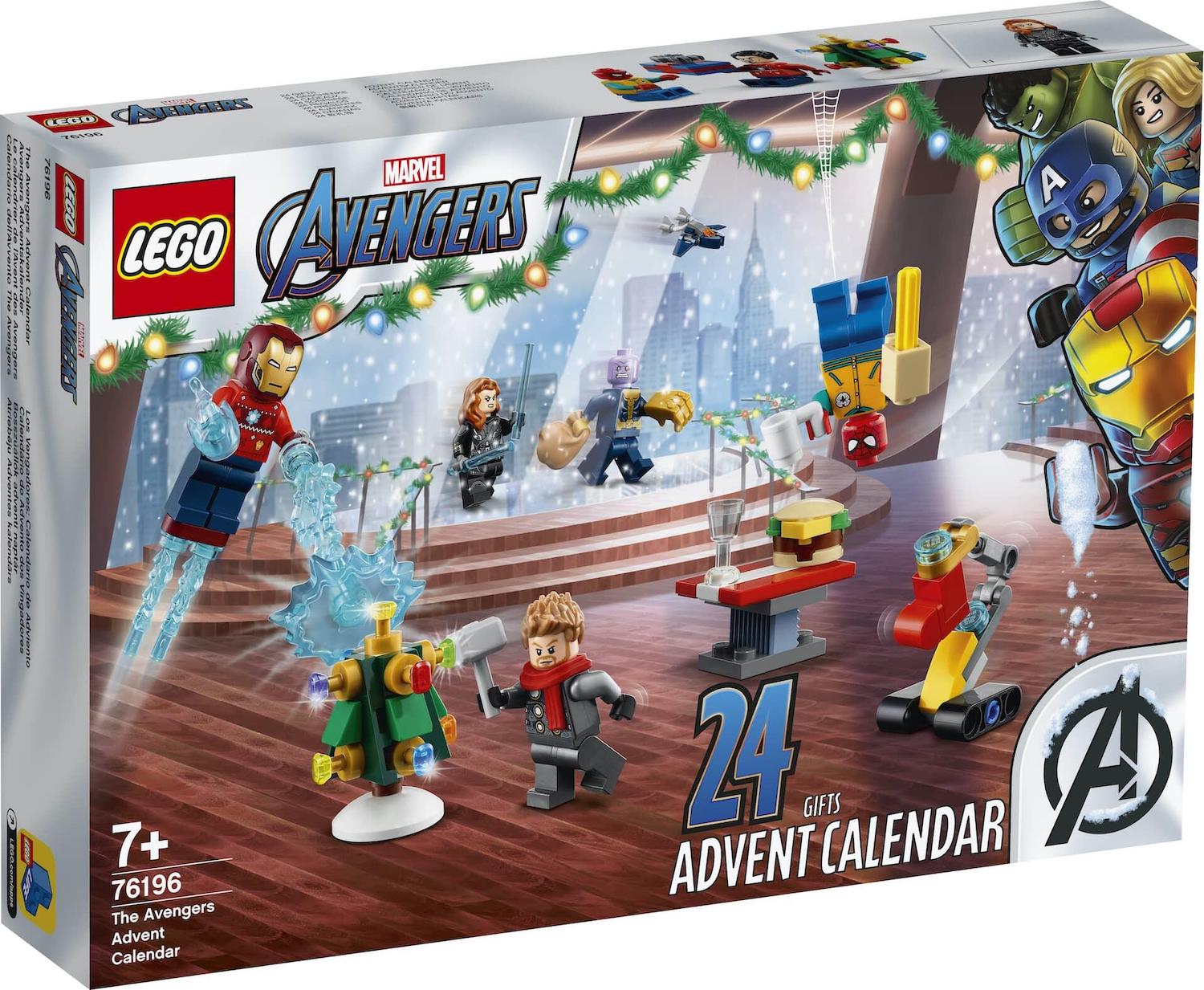 Brick Built Blogs Lego Marvel Superheroes 76196 2021 Advent Calendar