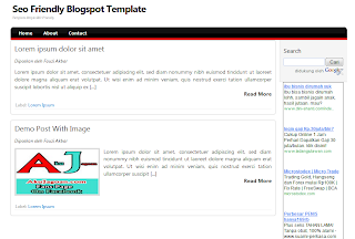 Simple SEO Friendly Blogger Template