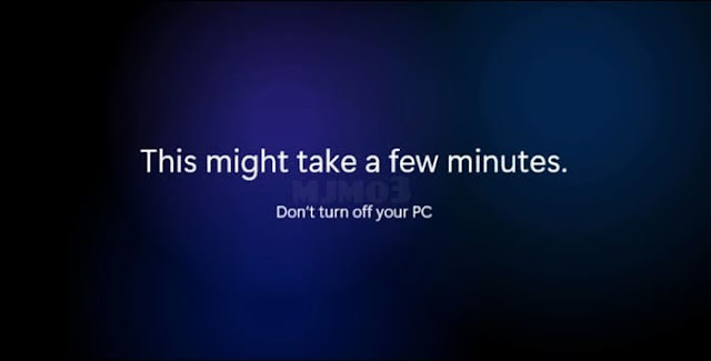 Windows 11- Don't turn off your PC ويندوز 11 - لا تطفأ حاسوبك