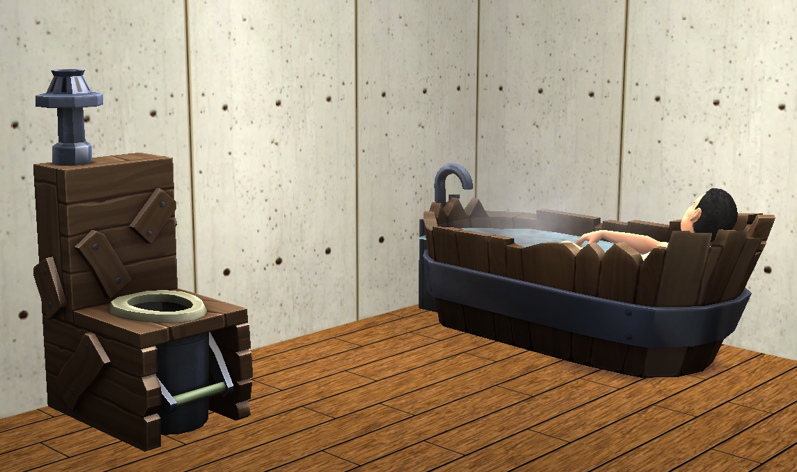 TheNinthWaveSims The Sims 2 The Sims 4 Base Game Debug Plumbing For