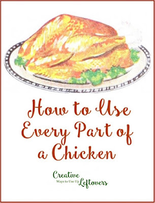 How to use Every Part of a Chicken no waste chicken for pinterest