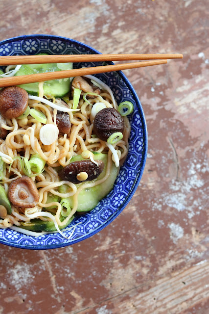 Ginger Scallion Noodles