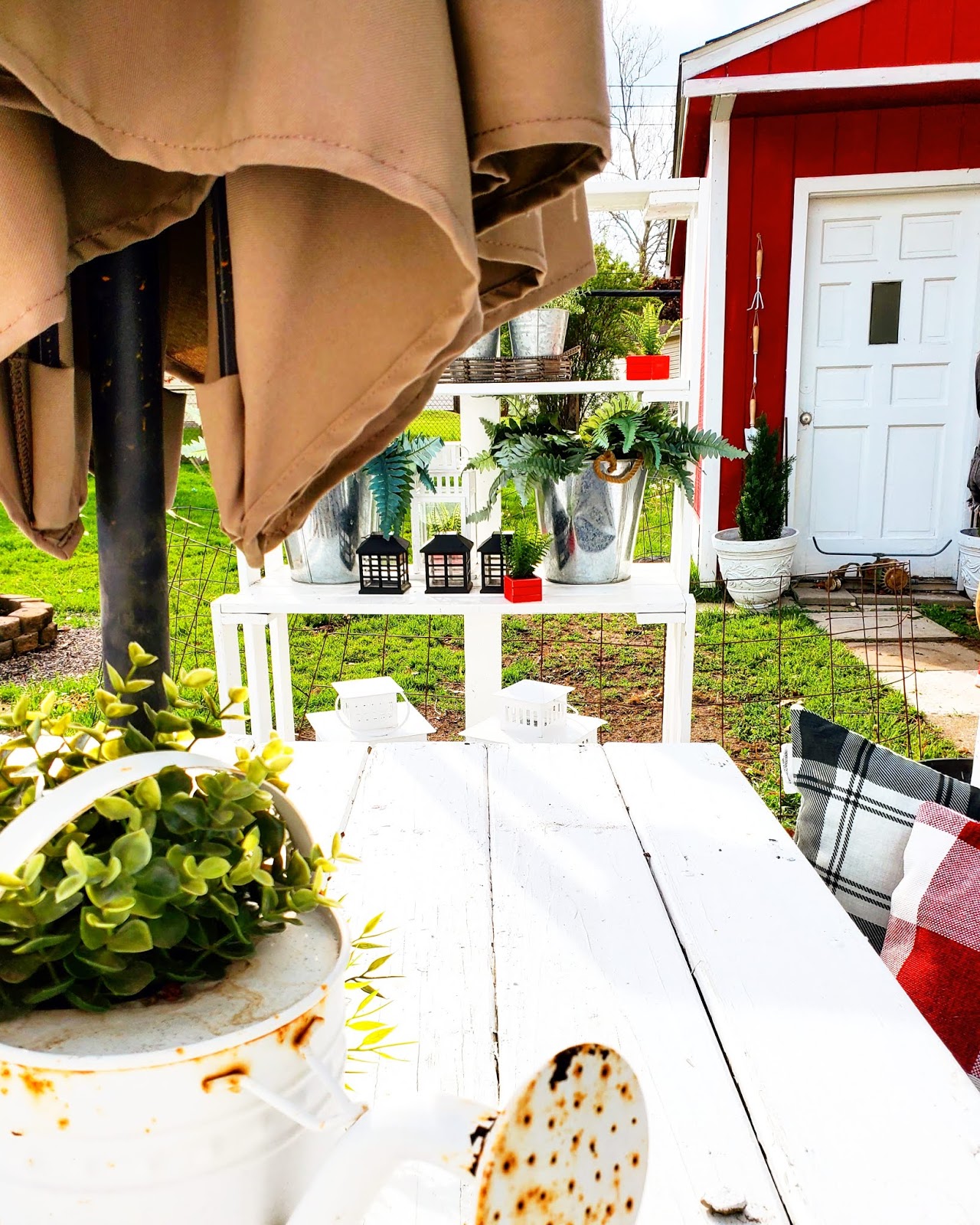 The Quaint Sanctuary { Summer Patio Reno Part 2 }