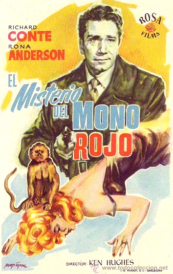 Emisiones Cine TV: MISTERIO DEL MONO ROJO, EL