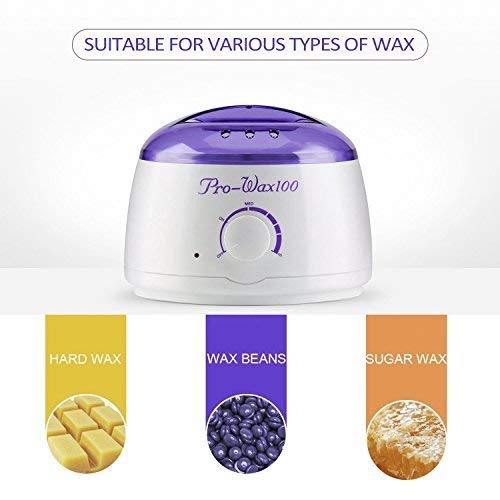Pro Wax 100 Warmer, Warmer Hot Wax Heater for Hard, Strip and Paraffin Waxing, Wax Machine For