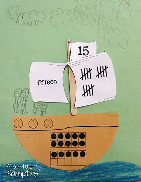 Pilgrims and pirates math puzzles to 20