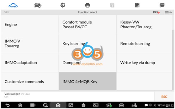 Autel IM608 VW Advanced Key Key Learning 14