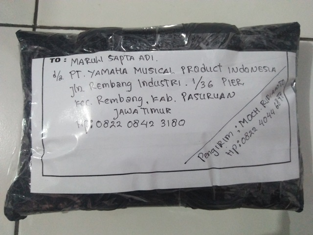 SENT TO: MARULI SAPTA ADI - PASURUAN