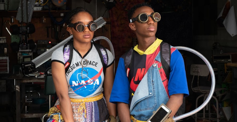 Los protagonistas de "See you yesterday"