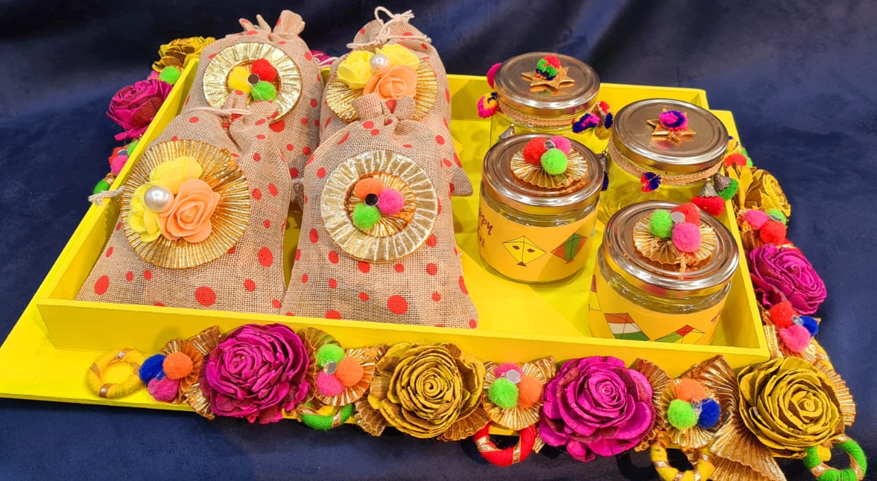 LOHRI THEME GIFT HAMPER & PACKING BY LAXMI SINGLA