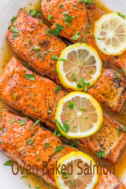 Oven Baked Salmon Recipe - happy cook