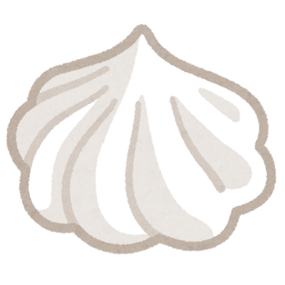 メレンゲクッキーのイラスト