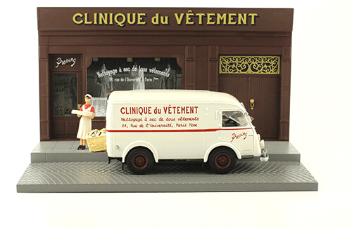 les plus beaux véhicules utilitaires, renault 206e1 1:43 la blanchisseuse