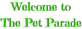 Spring Green Pet Parade Text Banner ©BionicBasil®