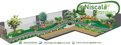 Desain Taman Minimalis dan Taman Tropis