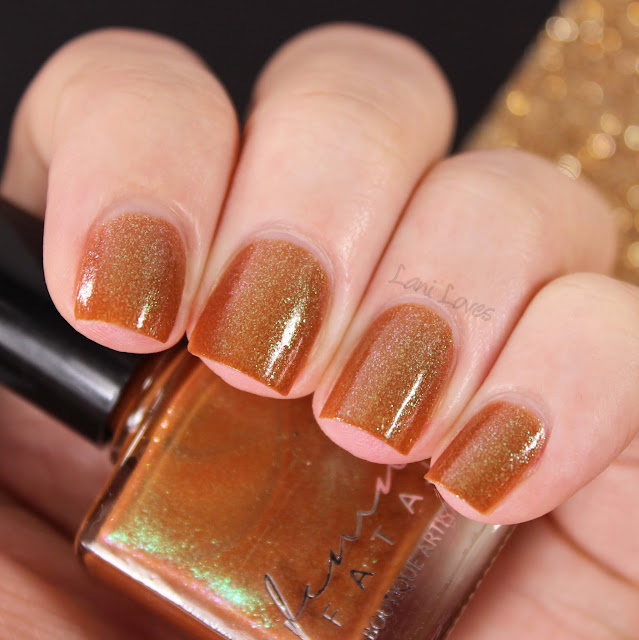 Femme Fatale Cosmetics Lonely Mountain Nail Polish Swatches & Review