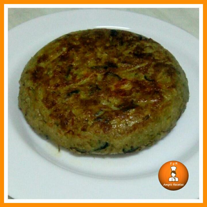 Tortilla de berenjena y patatas Fácil y Rico Ampis Recetas