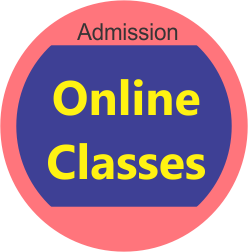 Admission for Online Classes