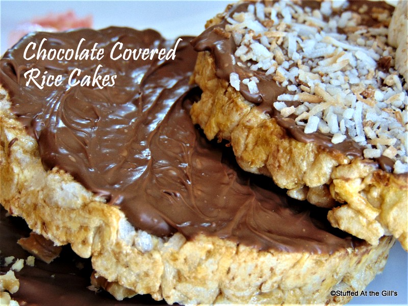 Chocolate Covered Rice Cakes