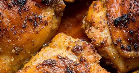 Garlic Ranch Baked Chicken Thighs - easy recipes