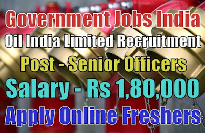 Oil India Limited Recruitment 2019