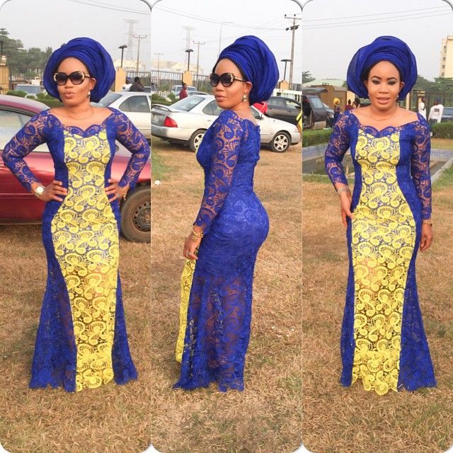 a shape lace gown styles