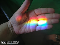 Rainbow on hand Rainbow on hand