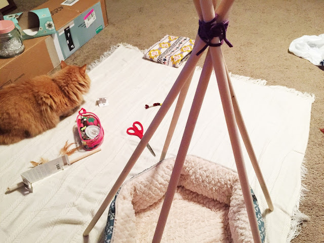 #catbed #DIY #teepee #shop #cbias