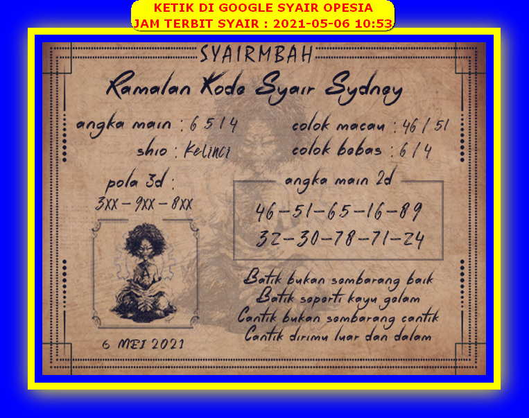gambar togel sydney