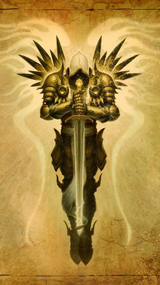   Diablo III Tyrael   Galaxy Note HD Wallpaper