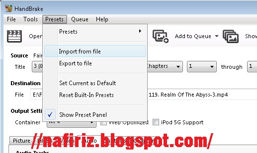 super preset handbrake software super preset handbrake software