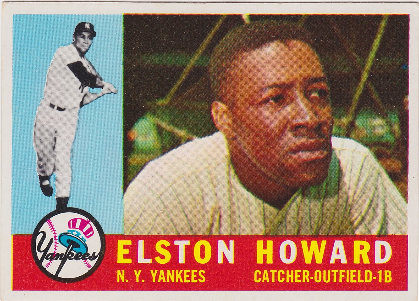 Horizontal Heroes The 1960 Topps Set 65 Elston Howard