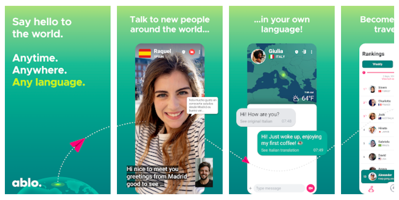 Download Ablo Talk to new people &amp; explore the world