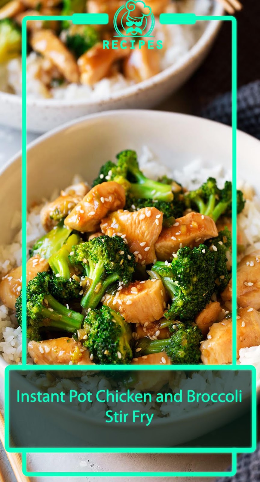 Instant Pot Chicken and Broccoli Stir Fry 3 SECONDS