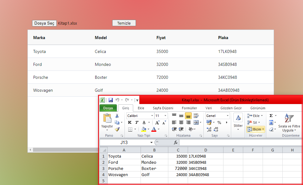 Import excel files. Exceljs installation on site. Exceljs. Import js. Exceljs.