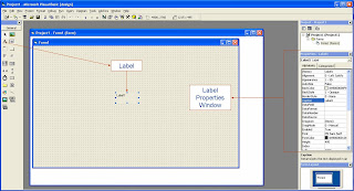 Visual Basic 6.0 Tutorials Code & Project For Beginners: Label Control ...
