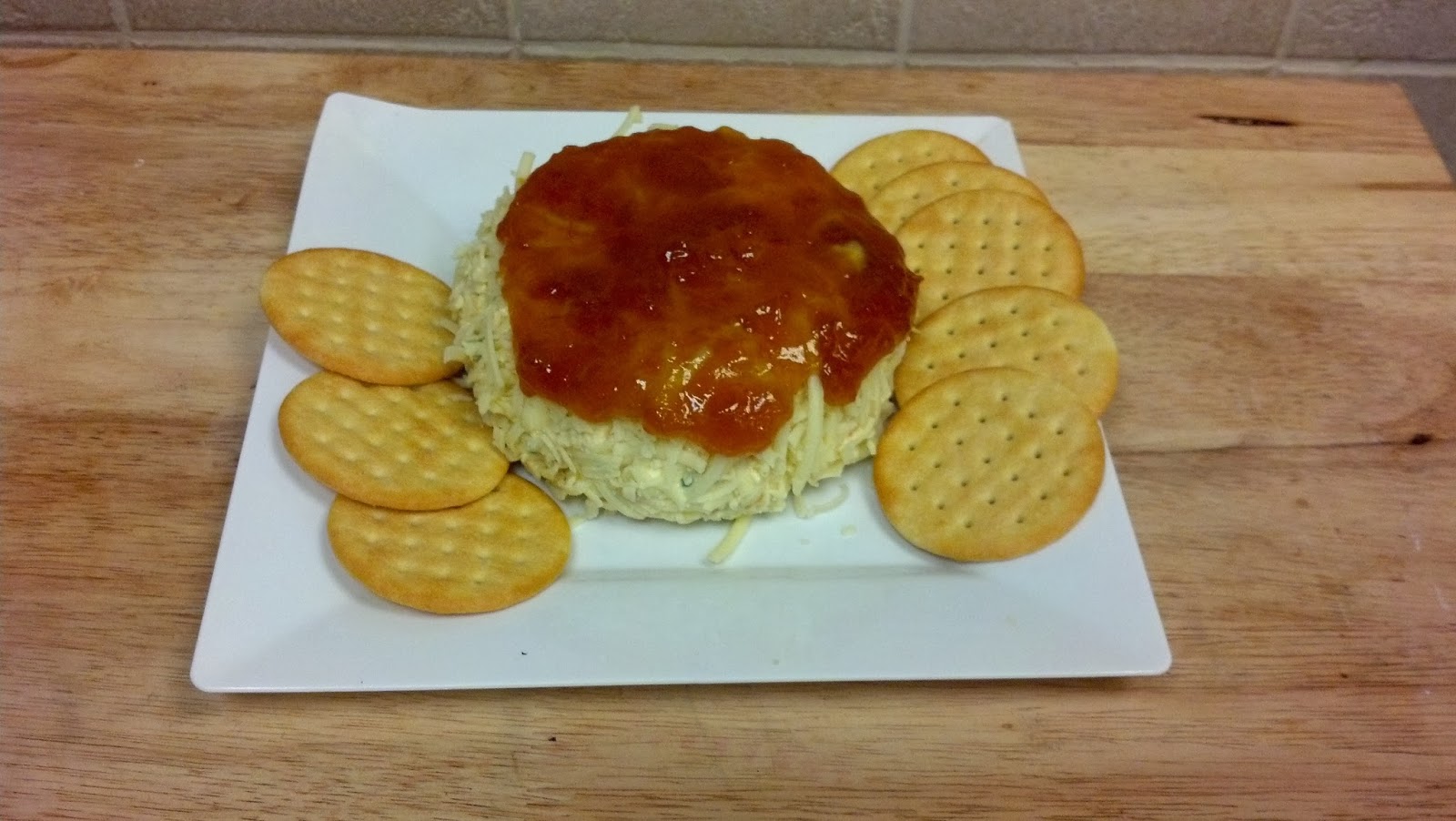 TFM Wine Lady Recipes Zesty Apricot Pepper Cheese Ball Pecan Dip