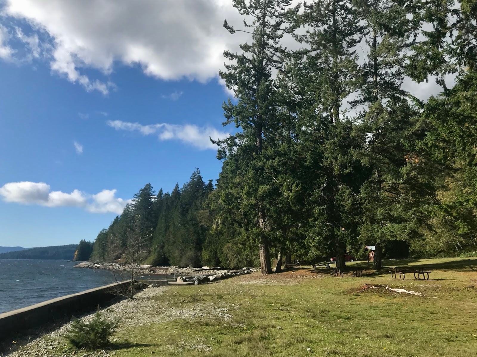 Margy Meanders Picnicking at Saltery Bay