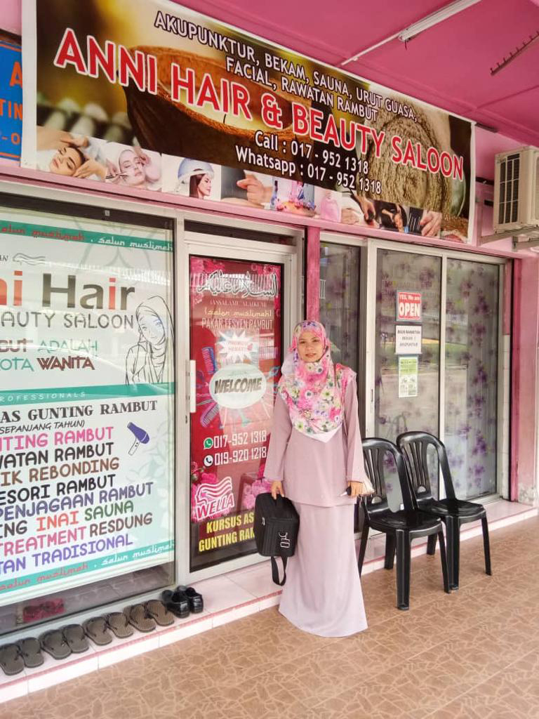 kedai gunting rambut muslimah near me - Donn Travis