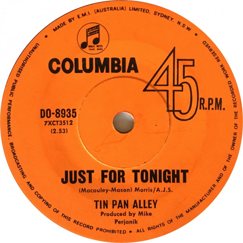 HISTORY OF AUSTRALIAN MUSIC FROM 1960 UNTIL 2000 TIN PAN ALLEY