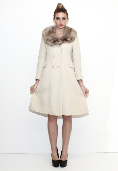 Wardrobot™: 1960's Fox Fur Princess Coat