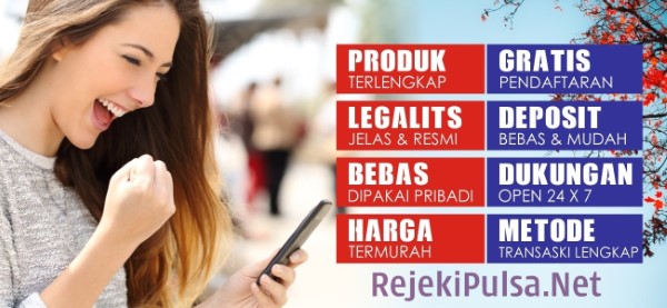 RejekiPulsa.Net Web Resmi Server Rejeki58 Pulsa Murah Semarang