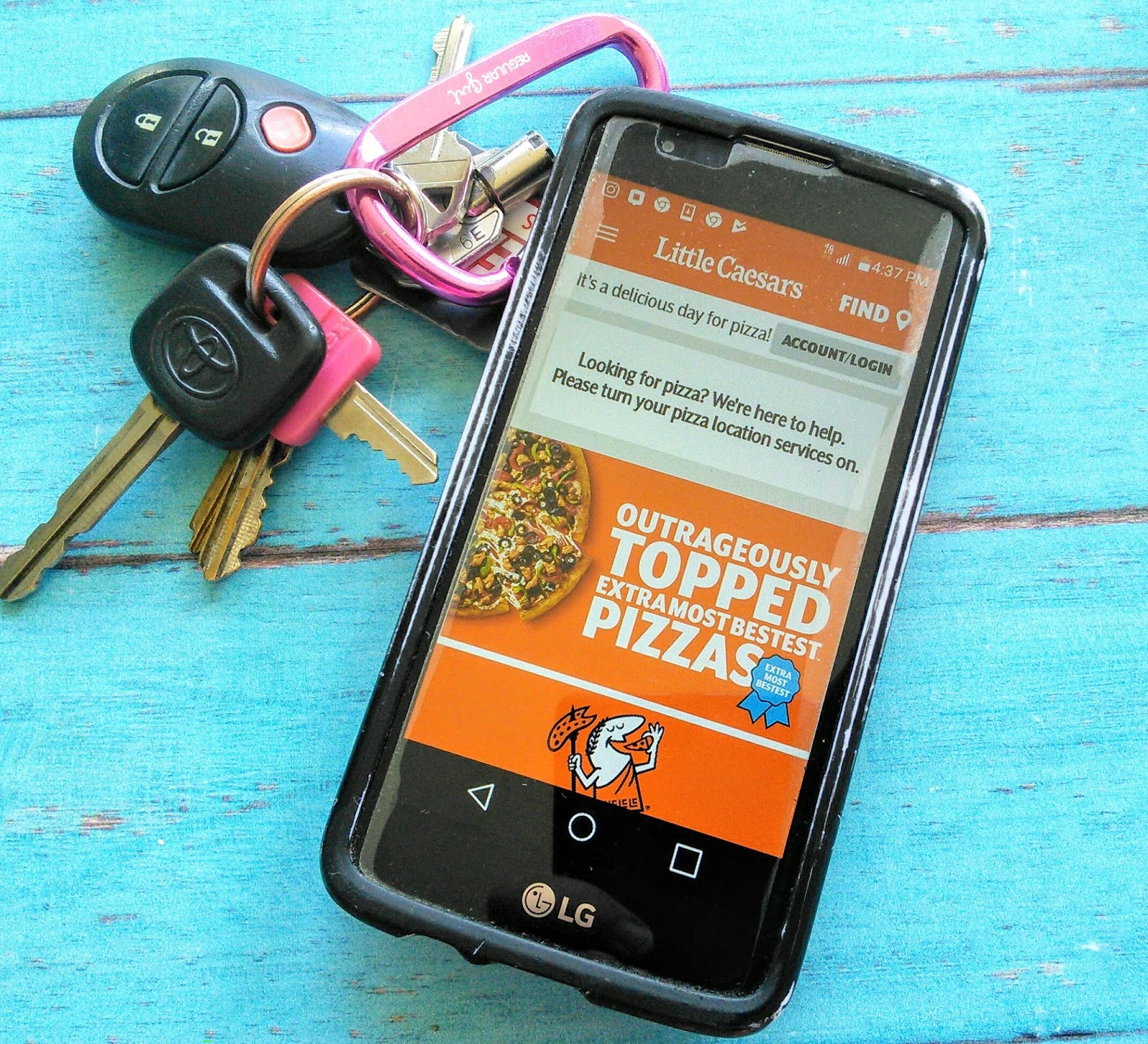 I received a gift card from Little Ceasars to facilitate this post.