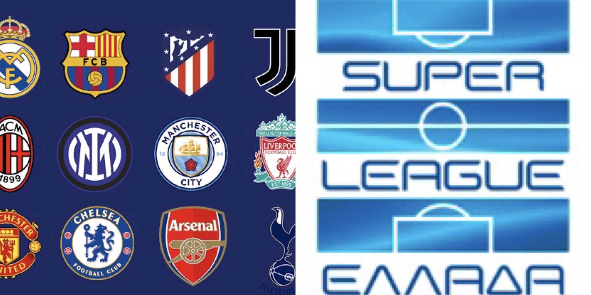 Greek Football vs The Super League