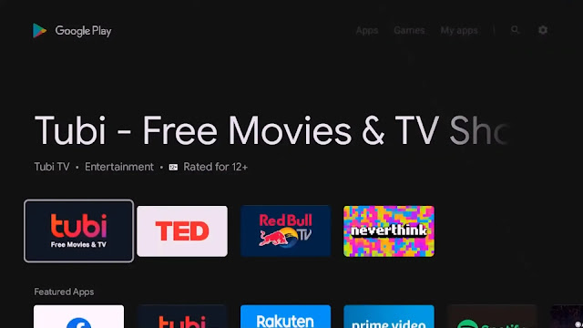 open play store in your tv play store opened in android tv