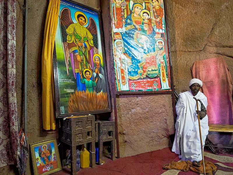 Church carved from the living rock | Lalibela, Ethiopia