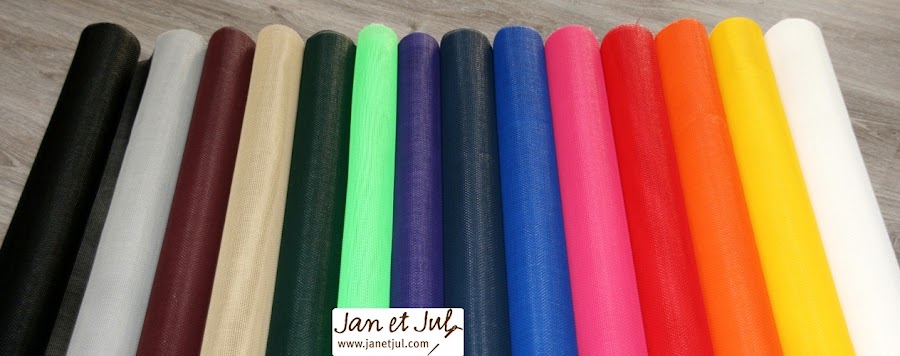 Colores de Tela de Rejilla, tienda online Jan et Jul