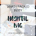 What I packed in my HOSPITAL BAG (for me and baby boy)
