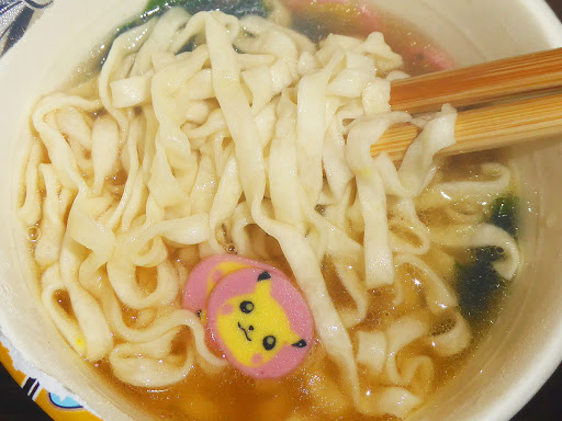 【サッポロ一番】ポケモンヌードルうどん POKEMON NOODLE UDON Soy sauce Flavor